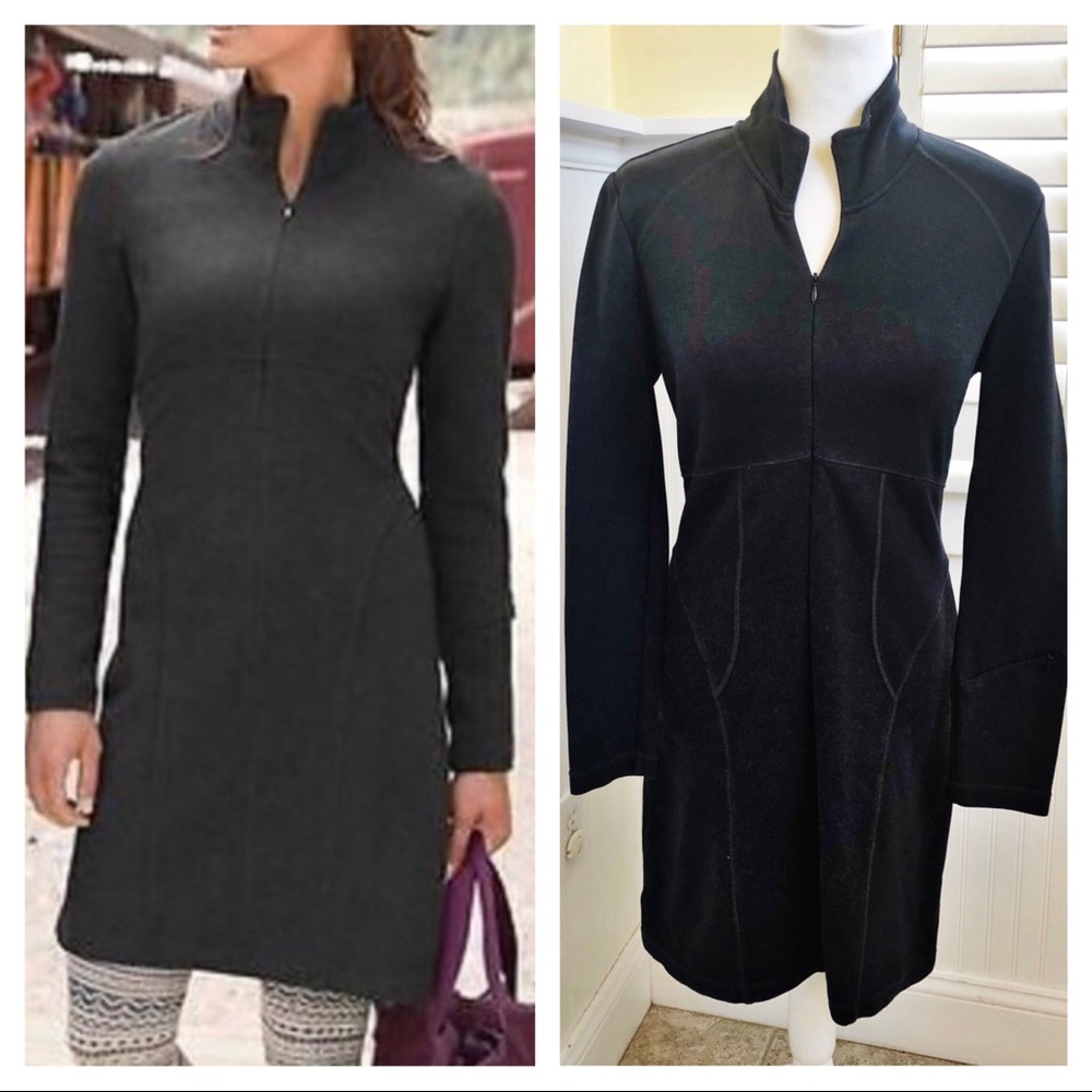 Athleta Cassidy 1/2 Zip Ponte Active Dress SP